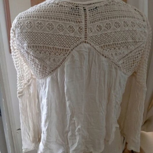 Cotton cardigan Berska like new, size Small, white