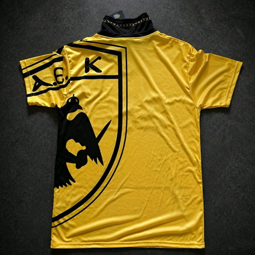 AEK 1993-1994 Jersey signed by Thomas Mavros new