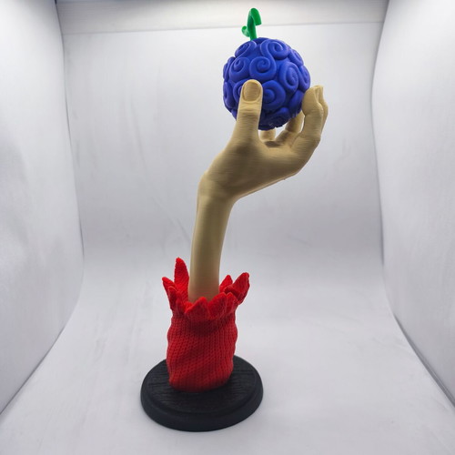 One Piece Collectible Luffy Hand with Devil Fruit made to order, 24 cm