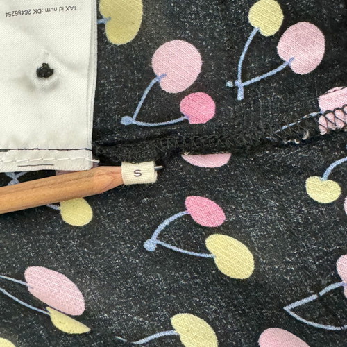 Levete Room cherry print dress used, size S