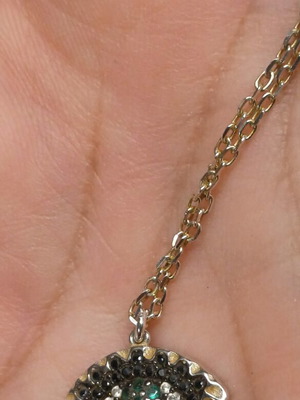 Oxette Silver Eye Pendant like new