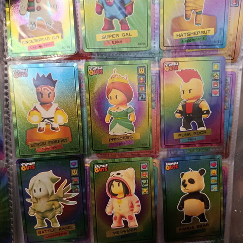 Stumble Guys special holo card collection 54 pcs 2024 series 2 like new