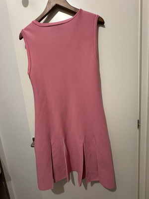 Zara Pink Sleeveless Dress Size M like new