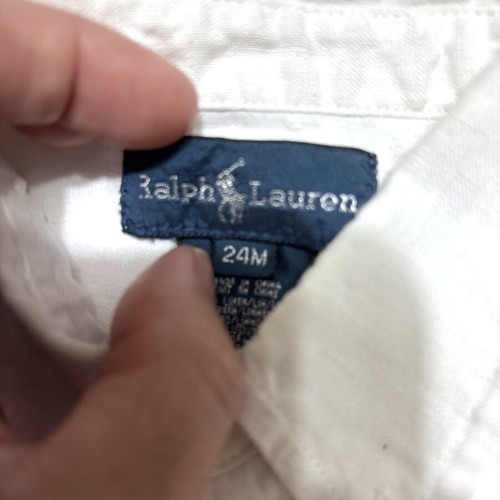 Ralph Lauren linen baby shirt for 24 months used