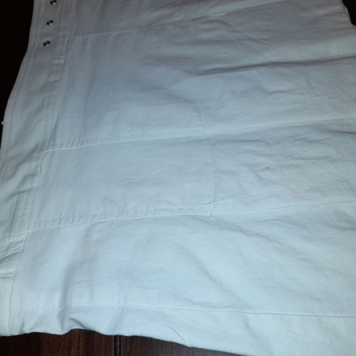 Topshop Mini Skirt Tennis Style white like new, size M