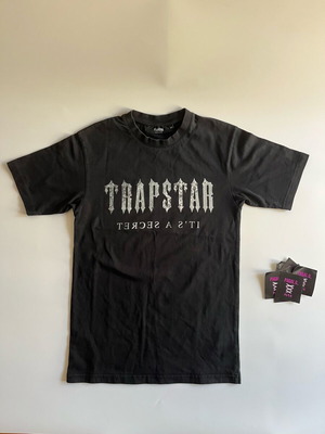 Trapstar black short-sleeve T-shirt XS like new