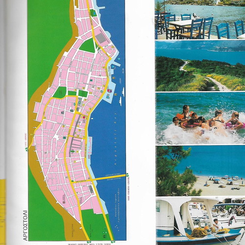 Tourist Guide Book Kefalonia & Ithaki used