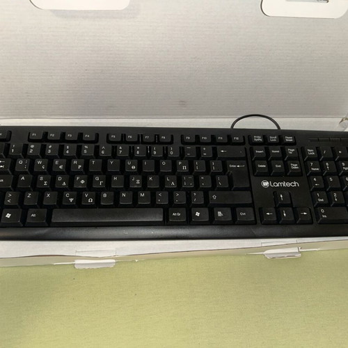 Logitech ενσύρματο πληκτρολόγιο, καινούργιο