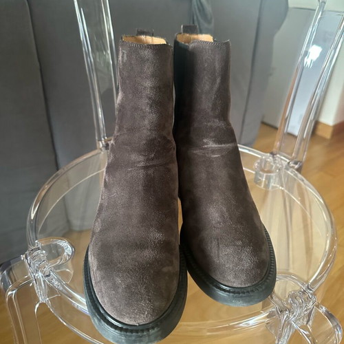 Μπότες Tod’s Chelsea από καφέ σουέντ σαν καινούργιες, μέγεθος 40