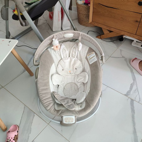 Ingenuity Electric Baby Relax Seat Cuddle with Vibration Gray up to 9kg