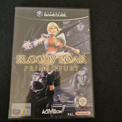 Bloody Roar Nintendo GameCube game used with manual