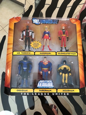 Justice League Unlimited The League United 6-Pack Figure Set нов