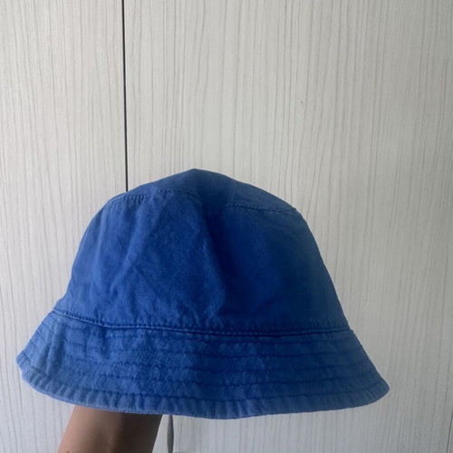 Lupilu bucket hat size 110/116, like new, blue, 100% cotton
