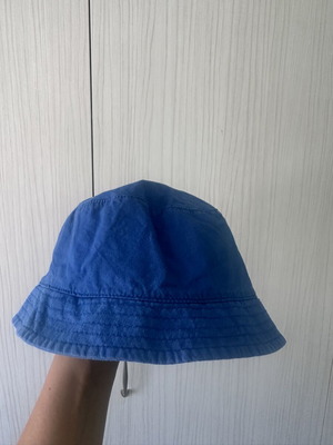 Lupilu bucket hat size 110/116, like new, blue, 100% cotton
