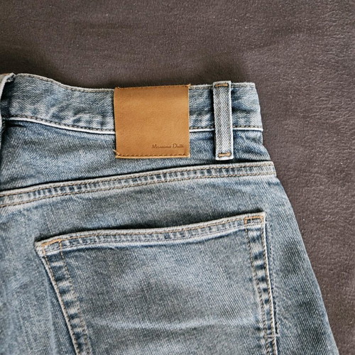Massimo Dutti jeans straight fit cropped like new, size S
