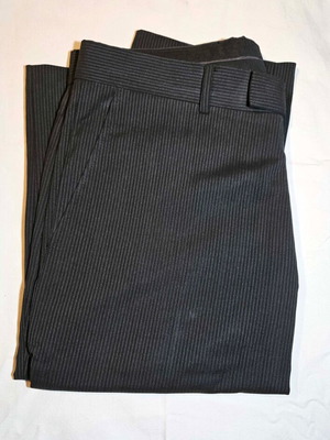 Joop! men's suit pants dark gray striped size L like new