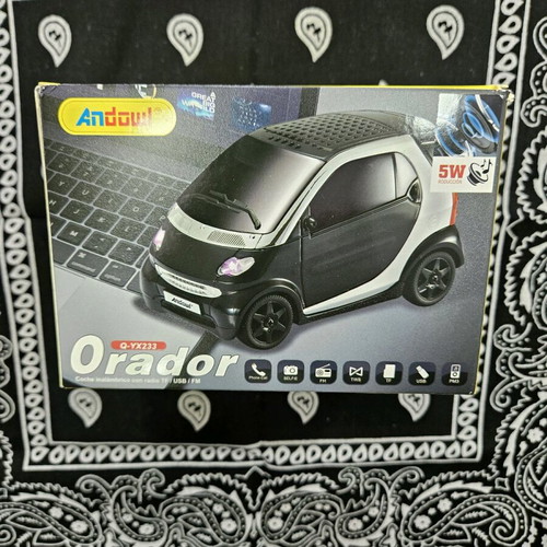 Andowl smart speaker Q-YX233 with wheels, 5W, plastic A++