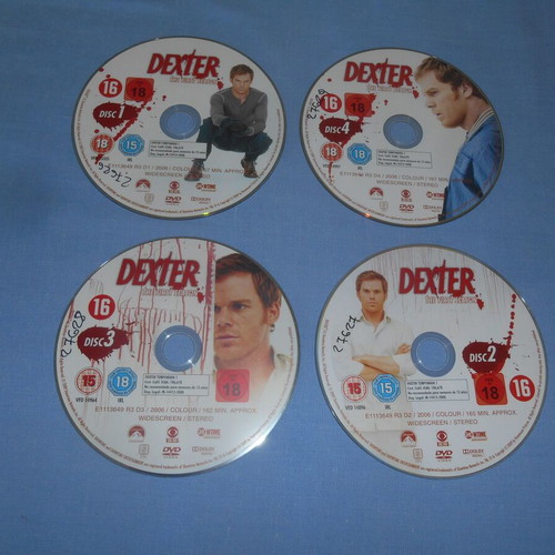 Dexter Season 1 DVD used, with subtitles, complete set