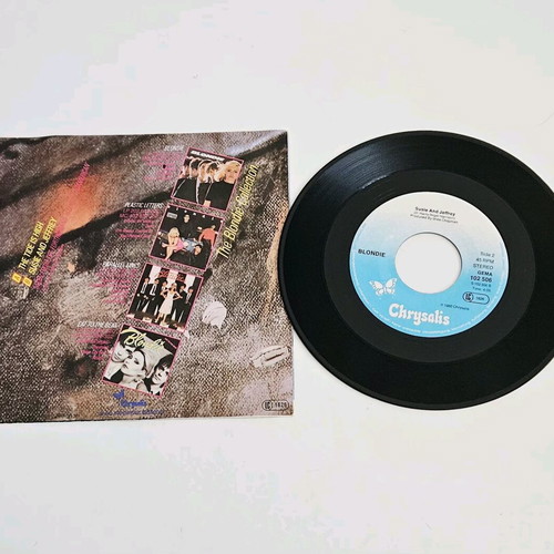 Blondie The Tide Is High 7" vinyl single like new, 1980 German edition