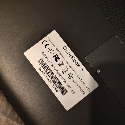 Chuwi Corebook X i5-12450H μεταχειρισμένο laptop 14" 16GB 512GB SSD Windows 11