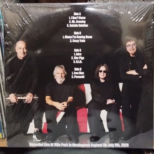 Black Sabbath Back To The Beginning 2LP λευκά βινύλια καινούργια, metal