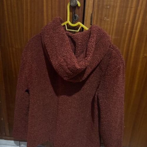 Fleece jacket brown size M like new