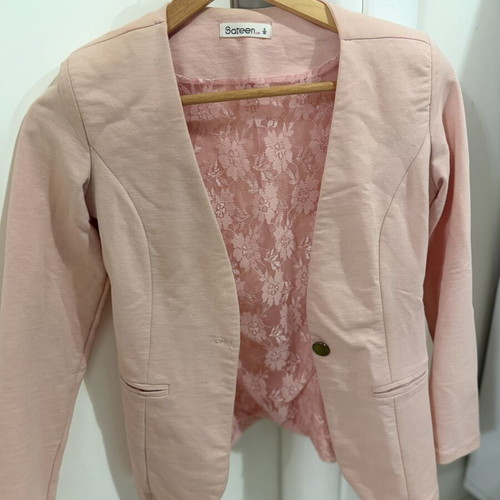 Pink blazer small like new