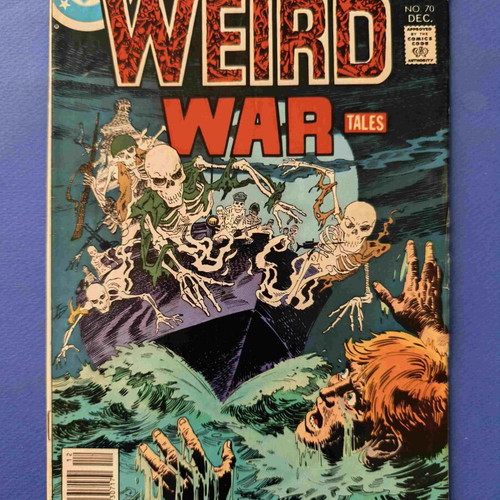 Weird War Tales 70 comic used, English