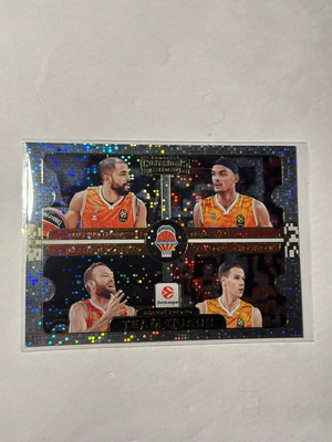 2025 Panini Contenders EuroLeague Team Quads Valencia Basket σαν καινούργιο