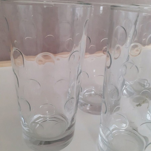Water glasses like new, set of 6