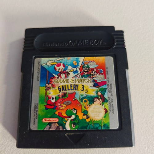 Gameboy Game&Watch Gallery 3 used game