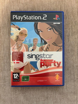 Singstar Summer Party PlayStation 2 used complete