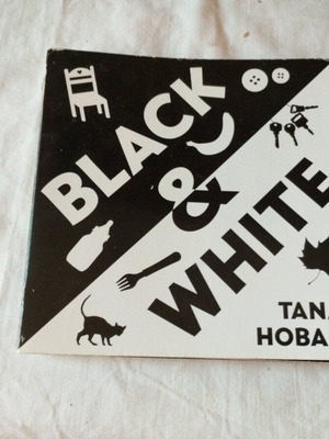 Black and White baby book used