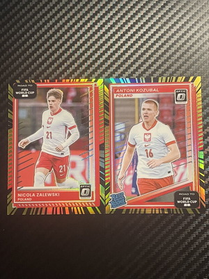Карти Nicola Zalewski Antoni Kozubal 2025-26 Road to World Cup като нови