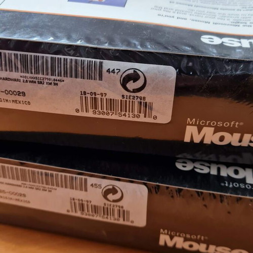 Microsoft Mouse Original sealed, compatible with Windows 3.1 & 95