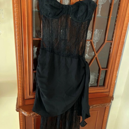 Zara black jumpsuit size S