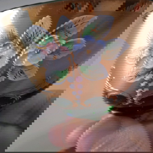 Σετ χειροποίητου κρυστάλλου Egermann καινούργιο, κανάτα και 6 ποτήρια