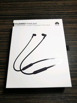 Huawei FreeLace Pro ακουστικά σαν καινούργια, μαύρα