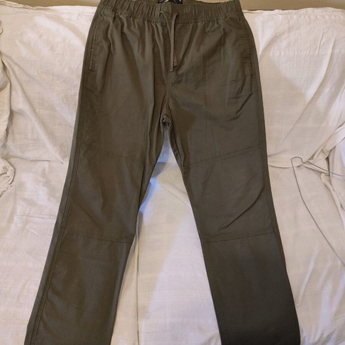 Hollister Fabric Olive Pants Size Medium New