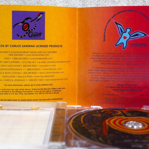 Santana Shaman CD album used, enhanced, rock