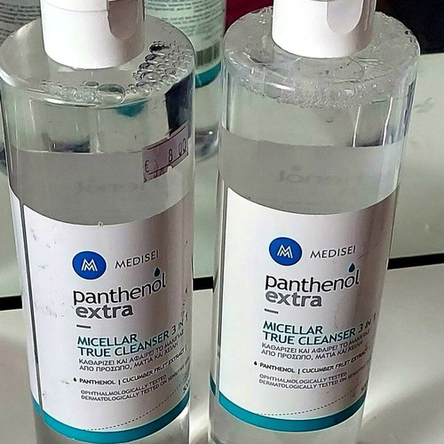 Panthenol Extra Micellar True Cleanser 3 σε 1 σετ 2 καινούργια
