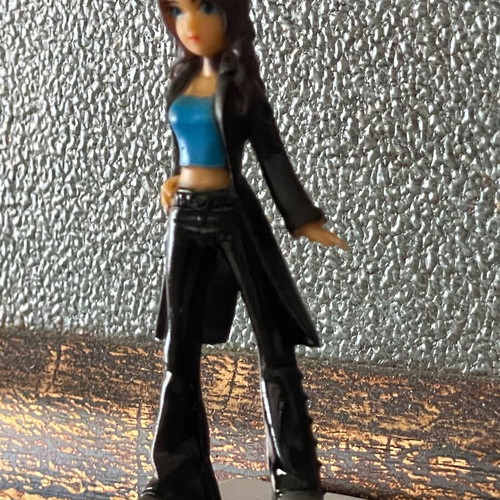 Collectible Mini Anime Style Figure 6.5cm new, girl with trench coat