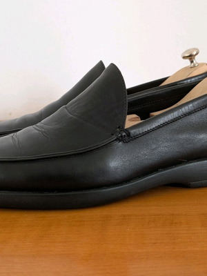 Emporio Armani men's shoes used, size 43.5, black