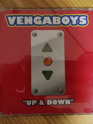 Vengaboys Up & Down CD μεταχειρισμένο, σπάνιο ηλεκτρονικό