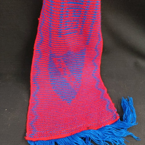 Wool football scarf Panionios like new