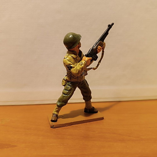 Del Prado metal soldier figures set of 7 like new