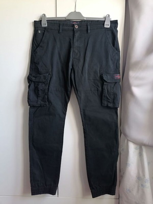 Funky Buddha ανδρικό cargo παντελόνι XL μαύρο, σαν καινούργιο