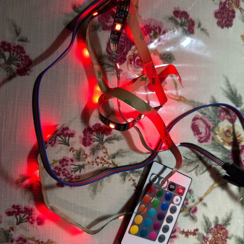 Tv backlight LED RGB kit with USB 2x50cm new