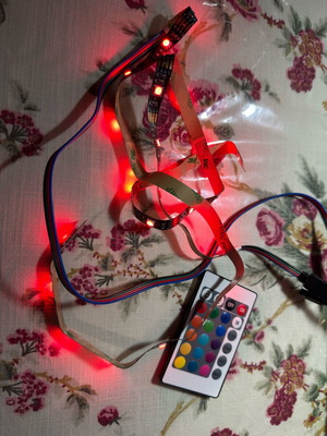Tv backlight kit ταινία LED κρυφού φωτισμού RGB με usb 2*50cm καινούργιο