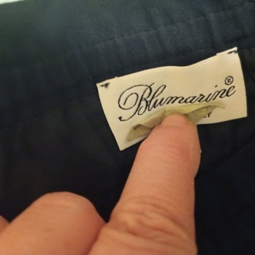 Bluemarine skirt like new, dark blue, summer